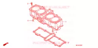 CYLINDRE pour Honda CB 1300 SUPER FOUR de 2007
