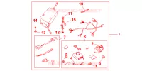 KIT ALARME pour Honda CB 1300 SUPER FOUR BLUE de 2007