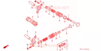 ARBRE A CAMES   SOUPAPE pour Honda MONKEY 50 TYPE 7 de 1988