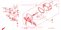 FEU ARRIERE pour Honda MONKEY 50 TYPE 7 de 1988