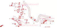 GUIDON   TE DE FOURCHE pour Honda MONKEY 50 TYPE 7 de 1988