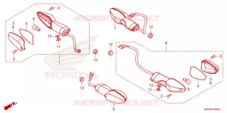CLIGNOTANT Honda MOTO 150 XR 2023  XR150LEP