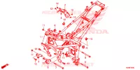 CADRE pour Honda CB 150 R ABS de 2018