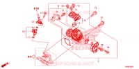 CORPS DE PAPILLON pour Honda CB 150 R ABS de 2018