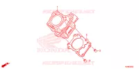 CYLINDRE pour Honda CB 150 R ABS de 2018