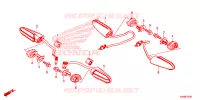 CLIGNOTANT pour Honda CB 150 R ABS de 2024