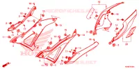 COUVERCLES LATERAUX pour Honda CB 150 R ABS de 2024