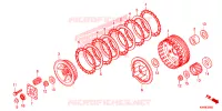 EMBRAYAGE pour Honda CB 150 R de 2018