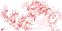 OUIES DE RADIATEUR   CAPOT DE RESERVOIR pour Honda CB 150 R de 2018