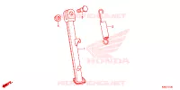 BEQUILLE LATERALE pour Honda CB 150 R de 2020