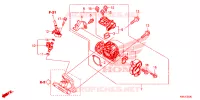 CORPS DE PAPILLON pour Honda CB 150 R de 2024