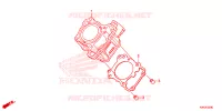 CYLINDRE pour Honda CB 150 R de 2024
