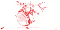 PHARE pour Honda CB 150 R de 2024