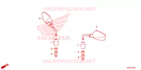 RETROVISEUR pour Honda CB 150 R de 2024