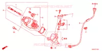 CORPS DE PAPILLON pour Honda WAVE 110 Front brake drum, Kick start, Spoked wheels de 2014
