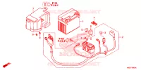 BATTERIE pour Honda CLICK 125 I Idling Stop Casted Wheels de 2017