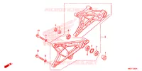 BRAS OSCILLANT pour Honda CLICK 125 I Idling Stop Casted Wheels de 2017