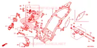 CADRE pour Honda CLICK 125 I Idling Stop Casted Wheels de 2017