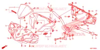 GUIDON   CARENAGE pour Honda CLICK 125 I Idling Stop Casted Wheels de 2017