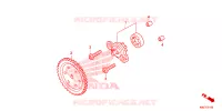 POMPE A HUILE pour Honda CLICK 125 I Idling Stop Casted Wheels de 2017