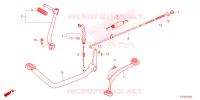 PEDALE   KICK pour Honda WAVE 125 Electric start, Spoked wheels de 2024