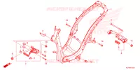 CADRE pour Honda SCOOPY 110 URBAN TEAM de 2022