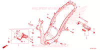 CADRE pour Honda SCOOPY 110 PRESTIGE de 2022