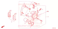 ETRIER DE FREIN AVANT pour Honda SCOOPY 110 PRESTIGE de 2022