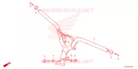 GUIDON pour Honda SCOOPY 110 PRESTIGE de 2022