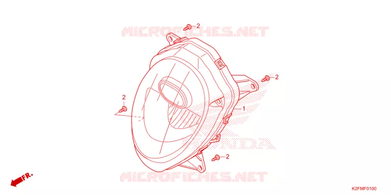 PHARE Honda SCOOTER 110 SCOOPY 2023  ACF110CBTP_3TH