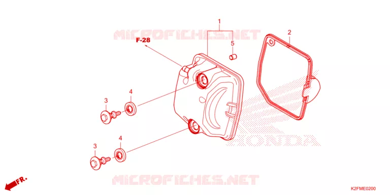 CAPOT Honda SCOOTER 110 SCOOPY 2023  ACF110CBTP_TH