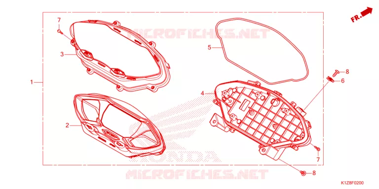 COMPTEUR Honda SCOOTER 160 PCX 2021  WW160M