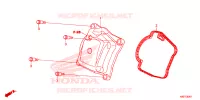 COUVRE CULASSE pour Honda CLICK 125 SPOKED WHEELS de 2019