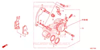 ETRIER DE FREIN AVANT pour Honda CLICK 125 SPOKED WHEELS de 2019