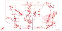 MAITRE CYLINDRE DE FREIN AVANT pour Honda CLICK 125 SPOKED WHEELS de 2021