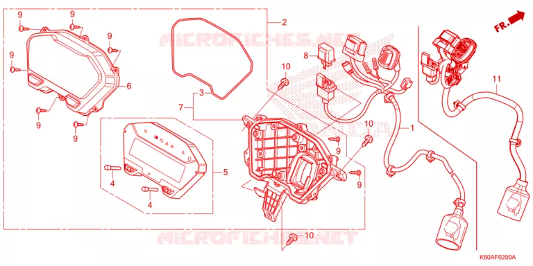 COMPTEUR Honda SCOOTER 125 CLICK 2021  ACB125BTM