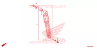 AMORTISSEUR ARRIERE pour Honda CLICK 125 SPOKED WHEELS de 2023