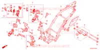 CADRE pour Honda CLICK 125 SPOKED WHEELS de 2023