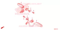 CLIGNOTANT pour Honda CLICK 125 SPOKED WHEELS de 2023