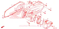 COUVERCLE GAUCHE pour Honda CLICK 125 SPOKED WHEELS de 2023