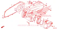 COUVERCLE GAUCHE pour Honda CLICK 125 SPOKED WHEELS de 2023