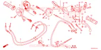 LEVIER DE GUIDON   CABLE   COMMODO pour Honda CLICK 125 SPOKED WHEELS de 2023