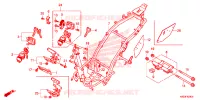 CADRE pour Honda CLICK 125 I Idling Stop Casted Wheels de 2018