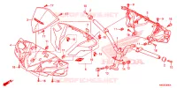 GUIDON   CARENAGE pour Honda CLICK 125 I Idling Stop Casted Wheels de 2018