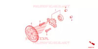 POMPE A HUILE pour Honda CLICK 125 I Idling Stop Casted Wheels de 2018