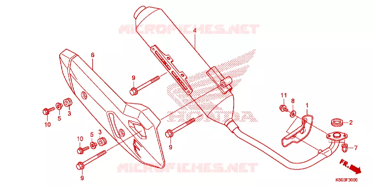 SILENCIEUX D'ECHAPPEMENT Honda SCOOTER 125 CLICK 2017  ACB125CBTH_TH