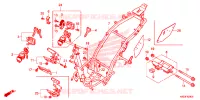 CADRE pour Honda CLICK 125 I Idling Stop Casted Wheels de 2018