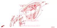 FEUX ARRIERE pour Honda CLICK 125 I Idling Stop Casted Wheels de 2018