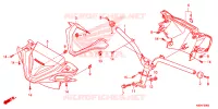 GUIDON   CARENAGE pour Honda CLICK 125 I Idling Stop Casted Wheels de 2020