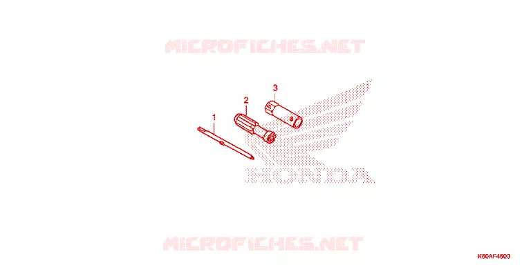 OUTIL Honda SCOOTER 125 CLICK 2021  ACB125CBTM
